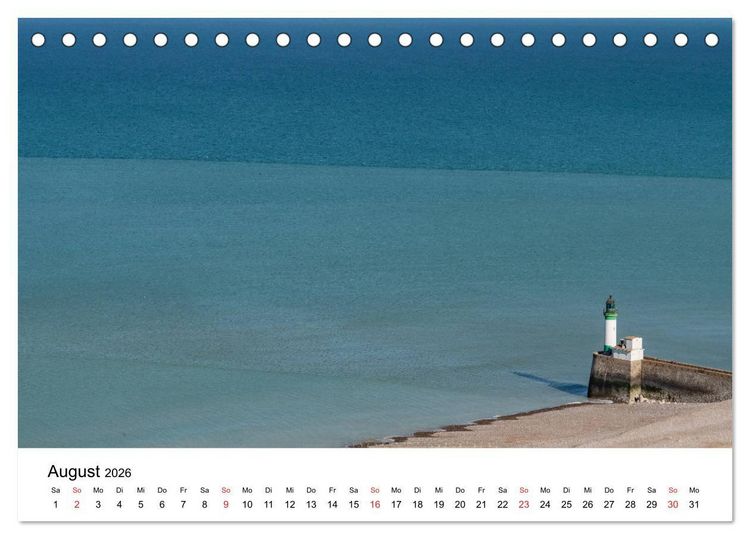 Produktbild: Picardie und Somme (Tischkalender 2026 DIN A5 quer), CALVENDO Monatskalender
