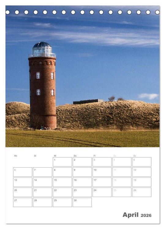 Produktbild: Typisch R&uuml;gen / Planer (Tischkalender 2026 DIN A5 hoch), CALVENDO Monatskalender