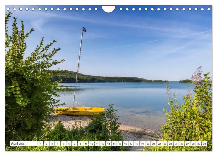 Produktbild: HOLSTEINISCHE SCHWEIZ Idylle und Historie (Wandkalender 2026 DIN A4 quer), CALVENDO Monatskalender