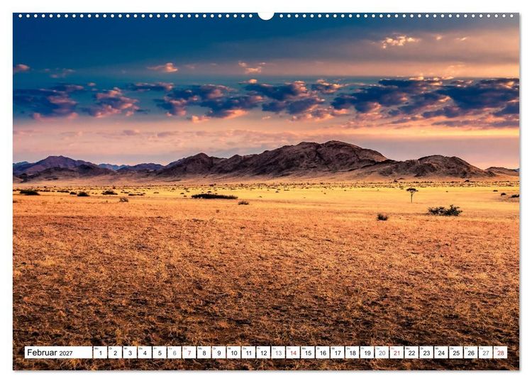 Produktbild: Namibia - Farben und Licht (hochwertiger Premium Wandkalender 2027 DIN A2 quer), Kunstdruck in Hochglanz