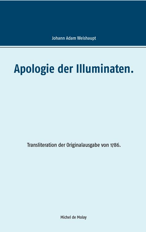 Produktbild: Apologie der Illuminaten.