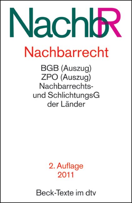 Bild vom Artikel Nachbarrecht NachbR vom Autor 