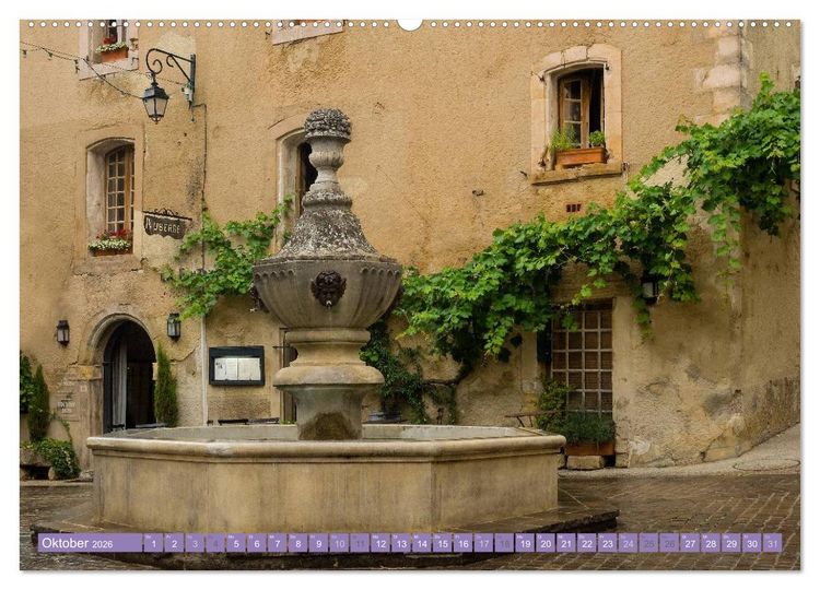 Produktbild: Ein Sommer in der Provence: Luberon und Vaucluse (Wandkalender 2026 DIN A2 quer), CALVENDO Monatskalender