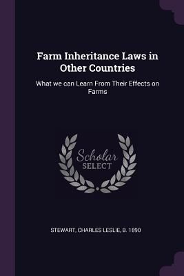 Produktbild: Farm Inheritance Laws in Other Countries