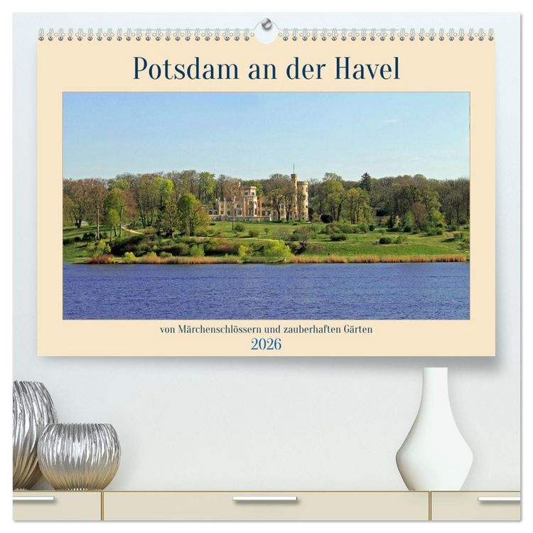Produktbild: Potsdam an der Havel (hochwertiger Premium Wandkalender 2026 DIN A2 quer), Kunstdruck in Hochglanz