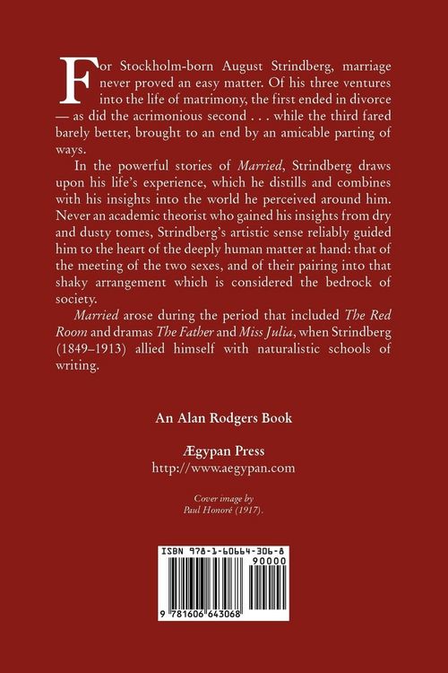 Produktbild: Married by August Strindberg, Fiction, Literary, Short Stories