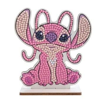 Produktbild: Craft Buddy CAFGR-DNY019 - Crystal Art Buddies, Stitch Angel Disney Series 2, Figur 11cm, Kristallkunst-Bastelset
