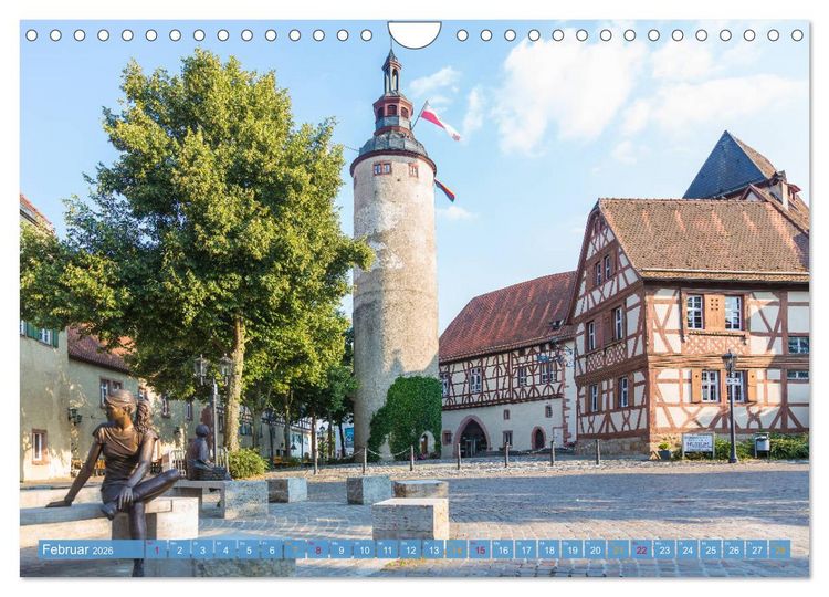 Produktbild: Main-Tauber-Romantik (Wandkalender 2026 DIN A4 quer), CALVENDO Monatskalender