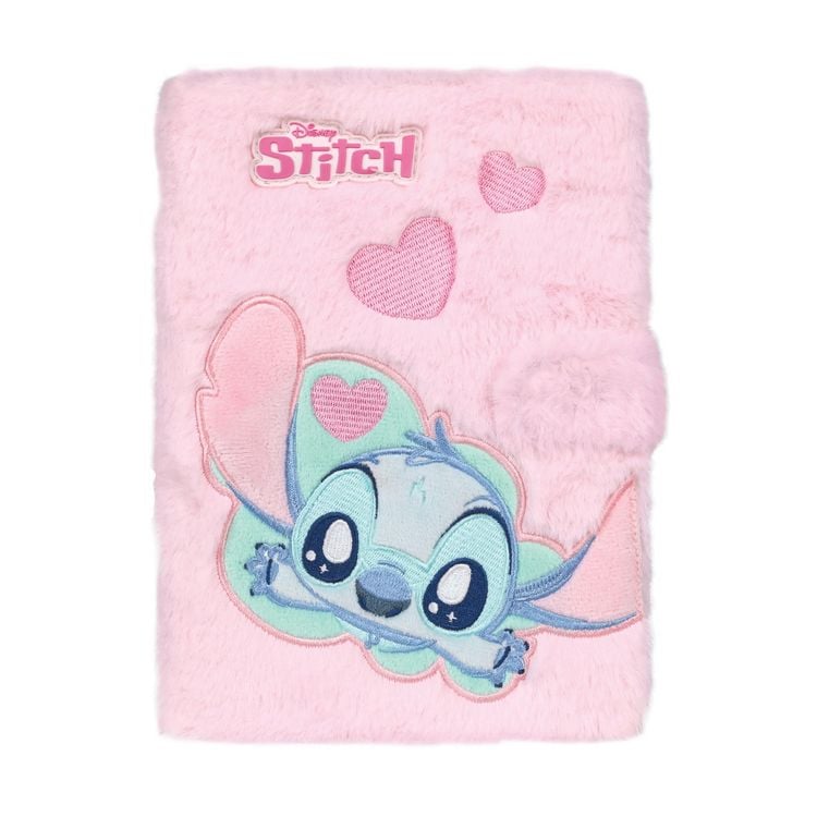 Produktbild: CoolPack Notizbuch Disney Stitch Nr.1 pink DIN A5 80 Seiten fluffy