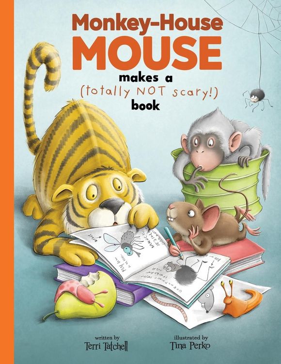 Produktbild: Monkey-House Mouse makes a (totally NOT scary) book