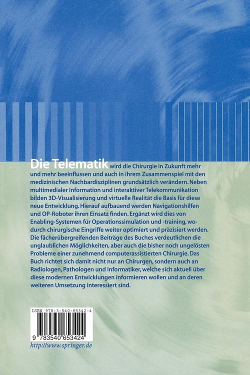 Produktbild: Tele- und computergest&uuml;tzte Chirurgie