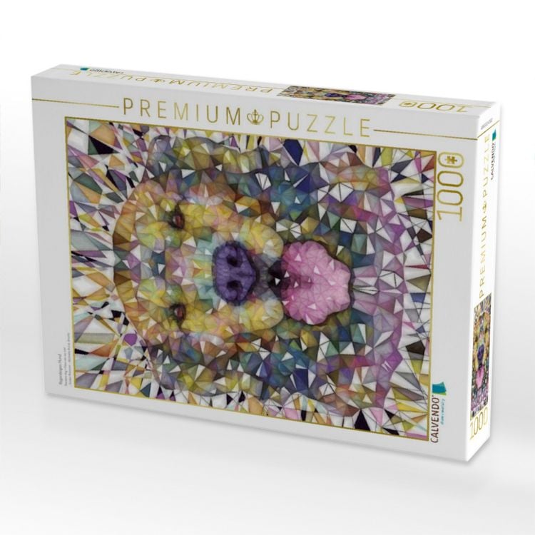 Produktbild: CALVENDO Puzzle Regenbogen Hund | 1000 Teile Lege-Gr&ouml;&szlig;e 64x48cm Foto-Puzzle f&uuml;r gl&uuml;ckliche Stunden