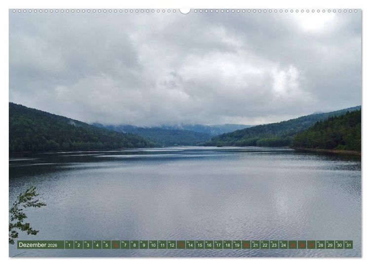 Produktbild: Wandererlebnisse im Bayrischen Wald (hochwertiger Premium Wandkalender 2026 DIN A2 quer), Kunstdruck in Hochglanz