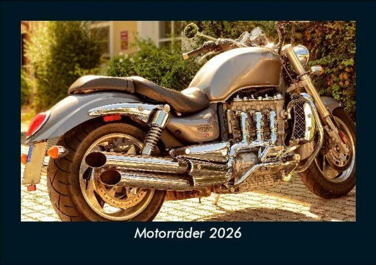 Produktbild: Motorr&auml;der 2026 Fotokalender DIN A5
