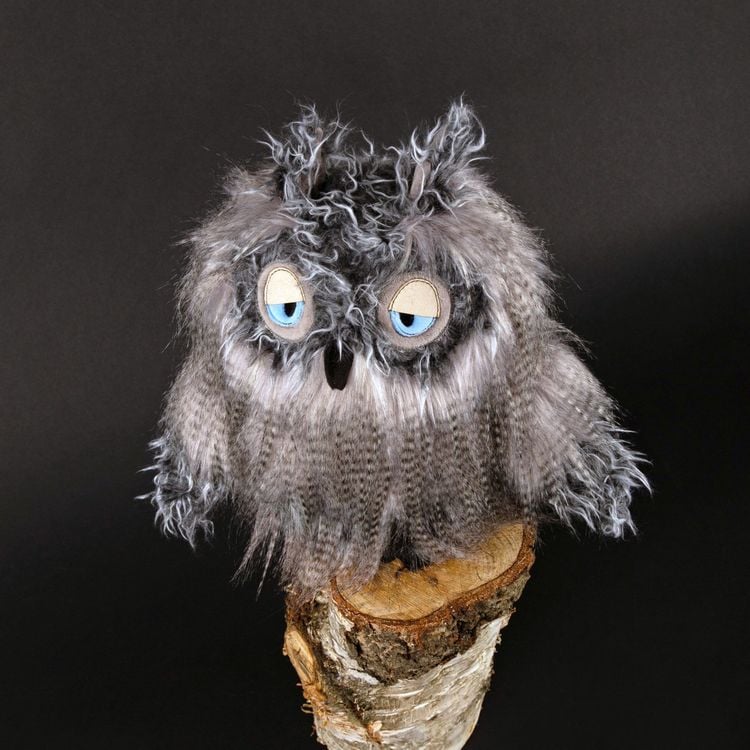 Produktbild: sigikid 42978 - Miss Night Owl Kikeriki, Eule, Pl&uuml;schtier, 27 cm