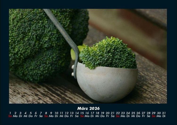Produktbild: Gem&uuml;sekalender 2026 Fotokalender DIN A4