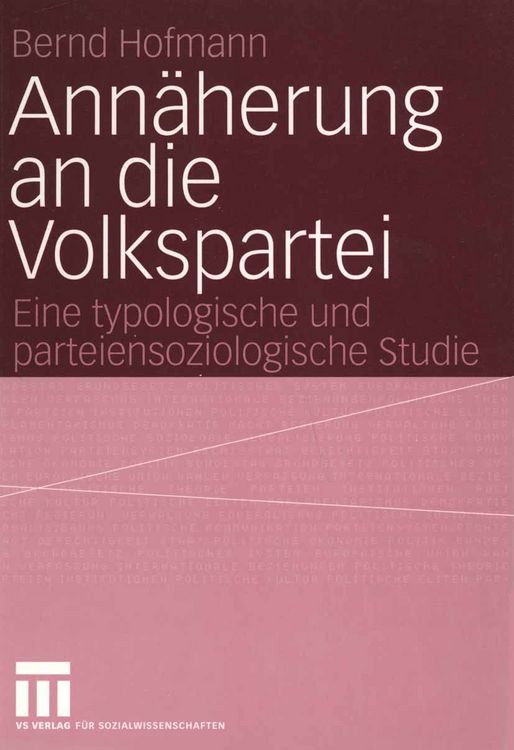 Produktbild: Ann&auml;herung an die Volkspartei