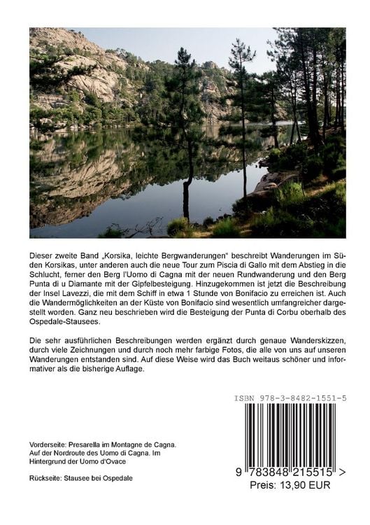 Produktbild: Korsika, leichte Bergwanderungen Band 2: S&uuml;dkorsika