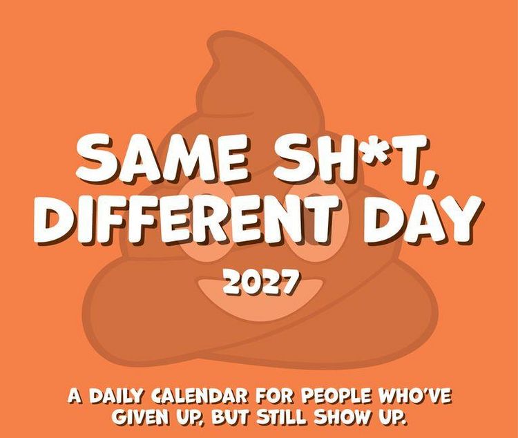 Produktbild: Same Sh!t Different Day 2027 5.4 X 6.2 Box Calendar