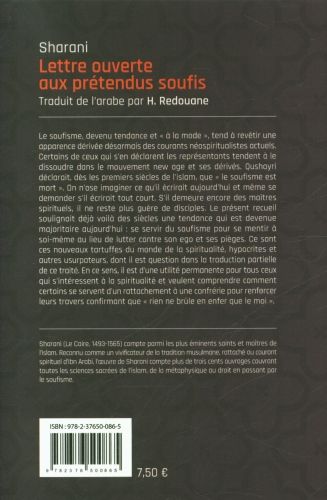 Produktbild: Lettre ouverte aux pr&eacute;tendus soufis