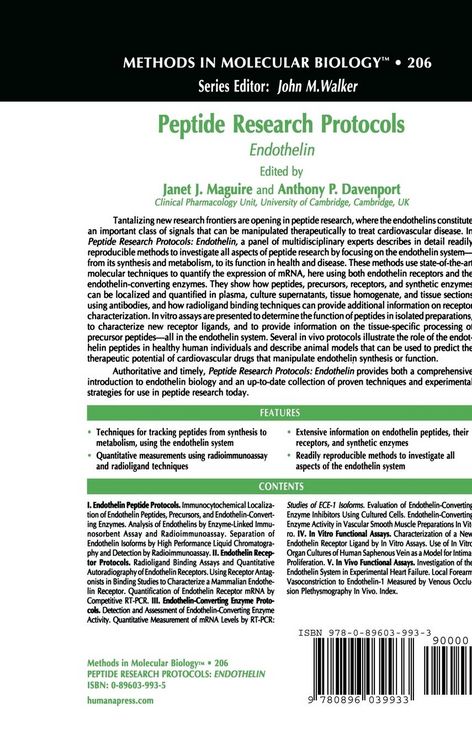 Produktbild: Peptide Research Protocols