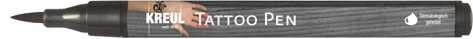 Produktbild: KREUL Tattoo Pen Schwarz, abwaschbar