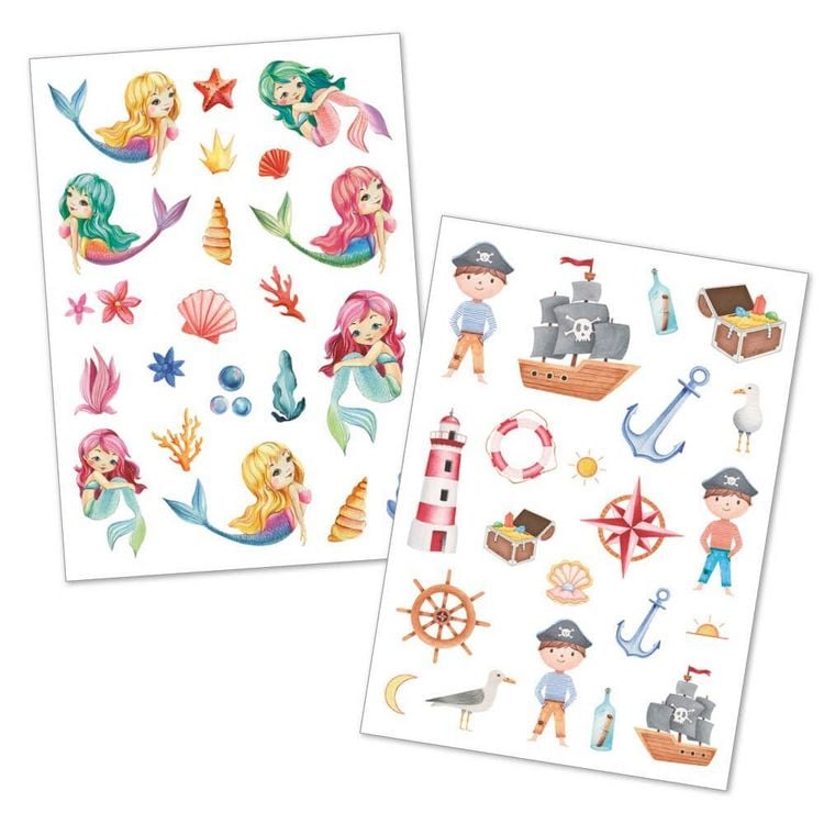 Produktbild: Happy Tatts, Kinder-Tattoos 'Mix' (125 Stk.)
