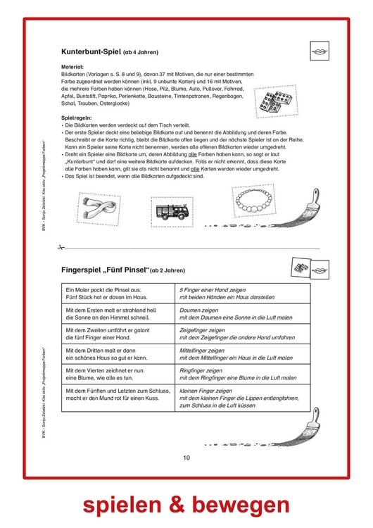 Produktbild: Kita aktiv Projektmappe Farben
