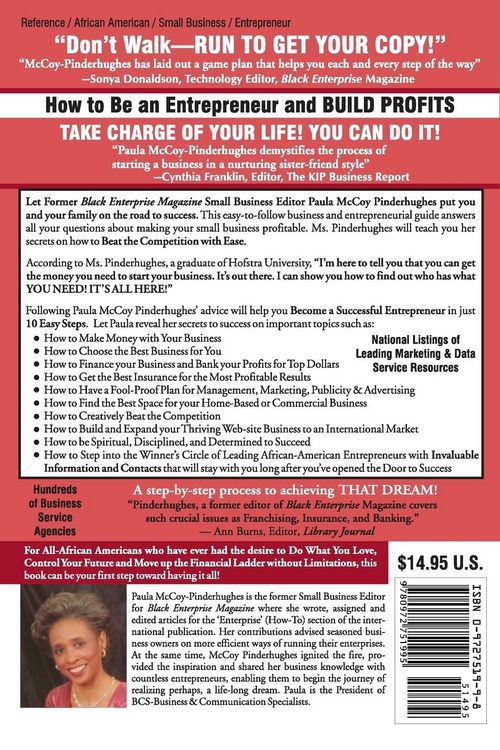Produktbild: How to Be an Entrepreneur and Keep Your Sanity: The African-American Handbook & Guide to Owning, Building & Maintaining--Successfully--Your Own Small