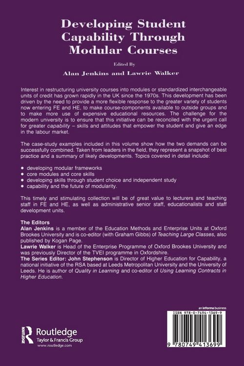 Produktbild: Developing Student Capability Through Modular Courses