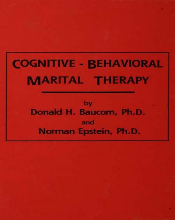 Produktbild: Cognitive-Behavioral Marital Therapy