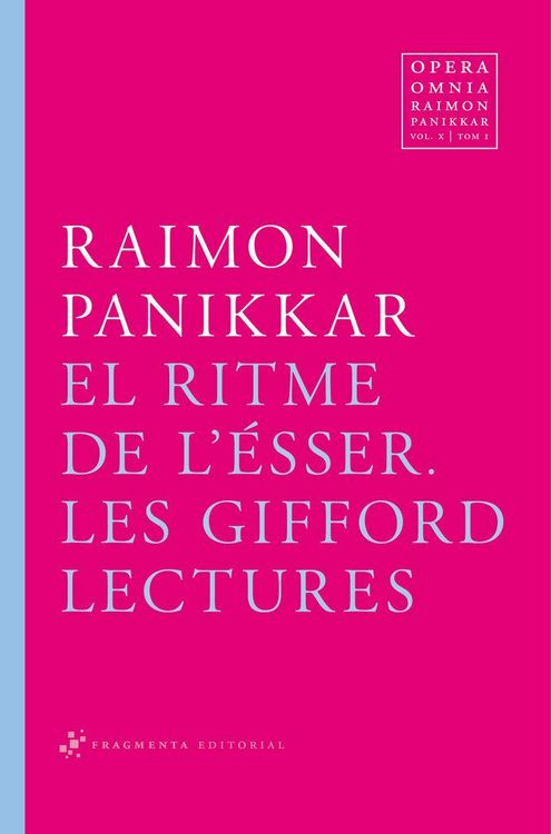 Produktbild: El ritme de l'&Eacute;sser : Les Gifford Lectures