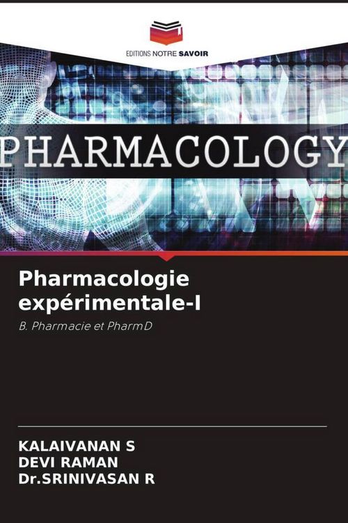 Produktbild: Pharmacologie exp&eacute;rimentale-I