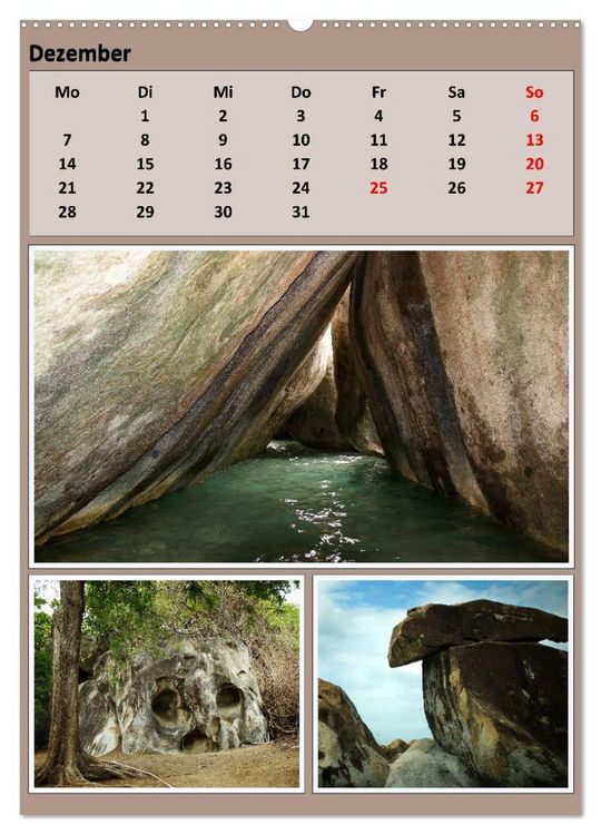 Produktbild: Karibik - Eindr&uuml;cke einer Kreuzfahrt (hochwertiger Premium Wandkalender 2026 DIN A2 hoch), Kunstdruck in Hochglanz