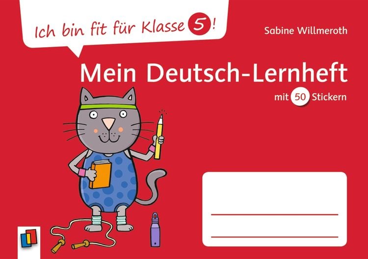 Produktbild: Ich bin fit f&uuml;r Klasse 5! Mein Deutsch&ndash;Lernheft