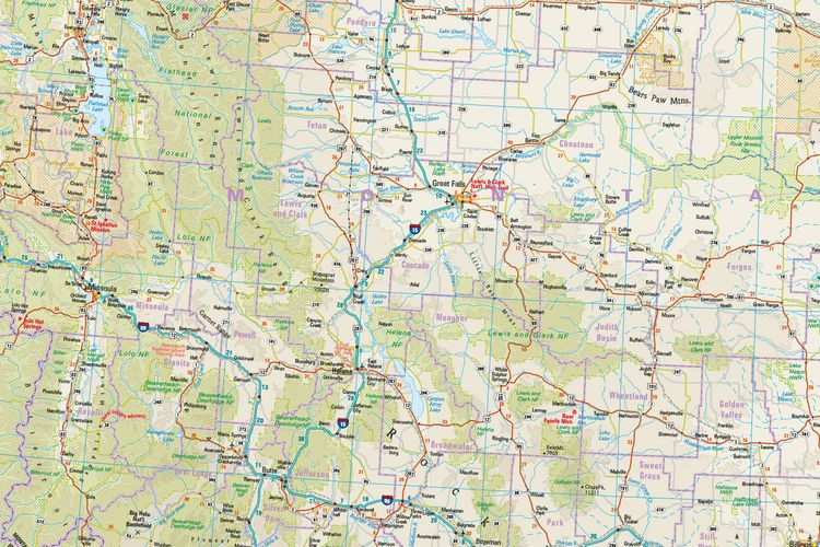 Produktbild: Reise Know-How Landkarte USA 02, Nord | USA North (1:1.250.000)