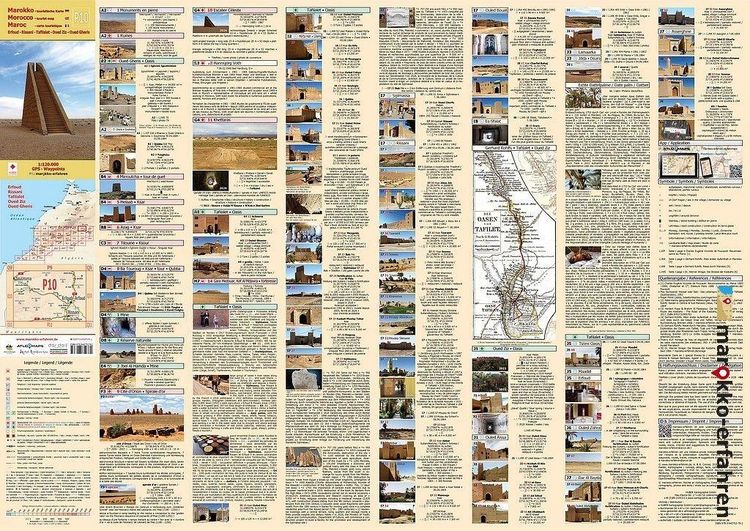 Produktbild: P10: Erfoud &ndash; Rissani &ndash; Tafilalet - Oued Ziz - Oued Gheris + GPS-Waypoints