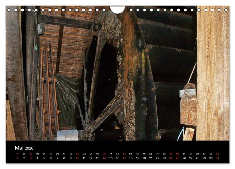 Produktbild: Wasserm&uuml;hlen an der Dahme (Wandkalender 2026 DIN A4 quer), CALVENDO Monatskalender