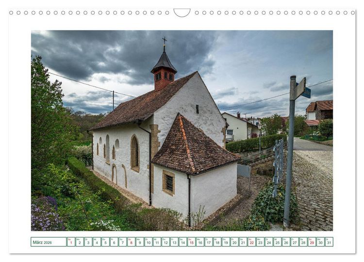 Produktbild: Tengen und Blumenfeld - Kleinstadtperlen des Hegaus (Wandkalender 2026 DIN A3 quer), CALVENDO Monatskalender