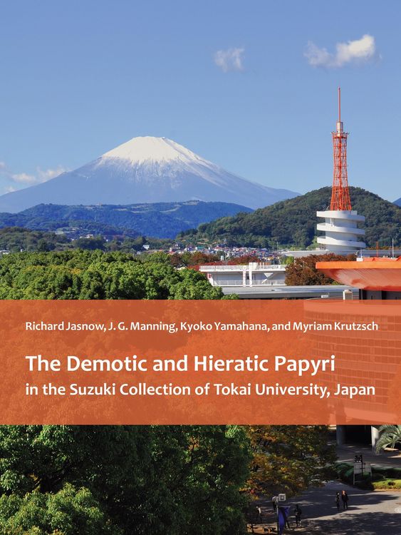 Produktbild: Demotic and Hieratic Papyri in the Suzuki Collection of Tokai University, Japan