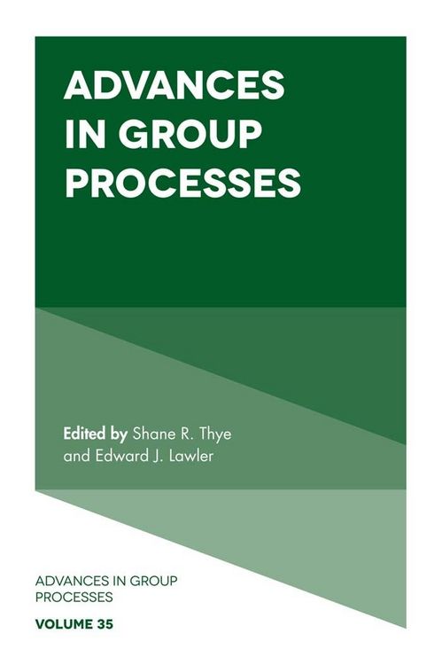 Produktbild: Advances in Group Processes