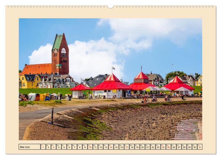 Produktbild: Norddeutsches Meerleuchten (Wandkalender 2026 DIN A2 quer), CALVENDO Monatskalender