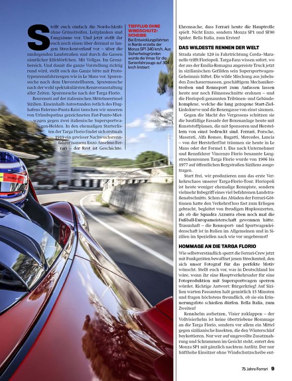 Produktbild: Auto motor und sport Edition - 75 Jahre Ferrari
