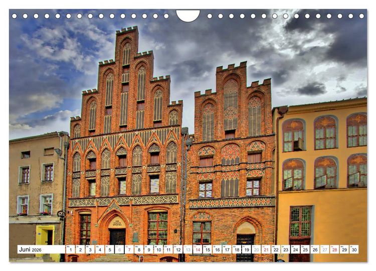 Produktbild: Thorn Torun - Die gotische Altstadt (Wandkalender 2026 DIN A4 quer), CALVENDO Monatskalender
