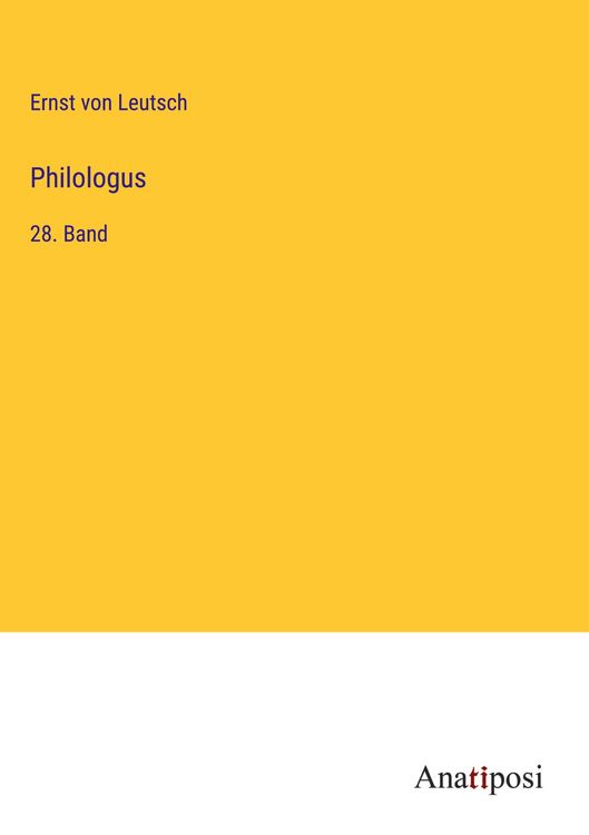 Produktbild: Philologus