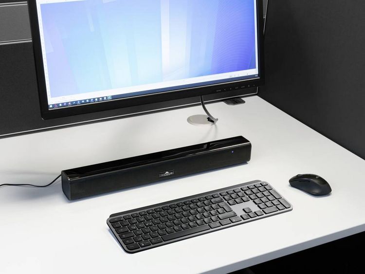 Produktbild: Vyrve Audio NAOS Soundbar Schwarz Bluetooth&reg;, USB, Wandbefestigung