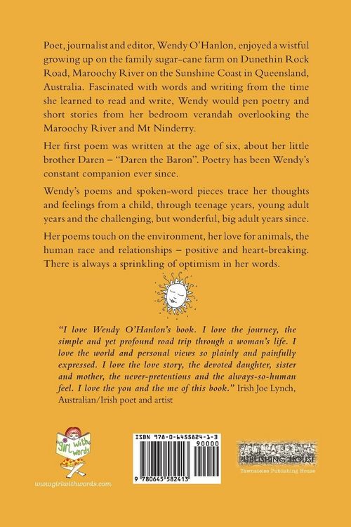 Produktbild: Girl with words - a little bit sandy... a little bit breezy... and a lot salty