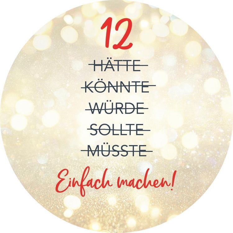 Produktbild: Adventskalender in der Dose. Fit im Advent