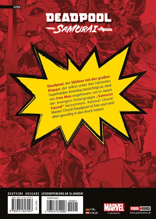 Produktbild: Deadpool Samurai (Manga) 01