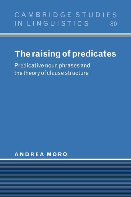 Produktbild: The Raising of Predicates